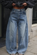 Evi balloon jeans blue