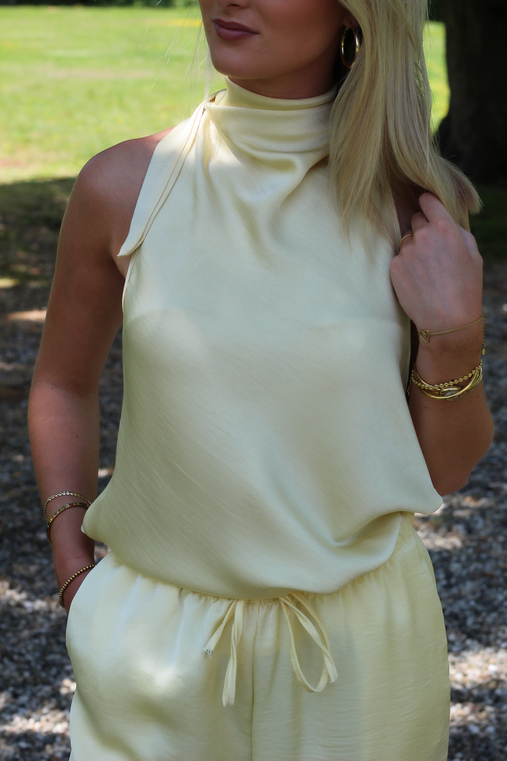 Nina Top Yellow