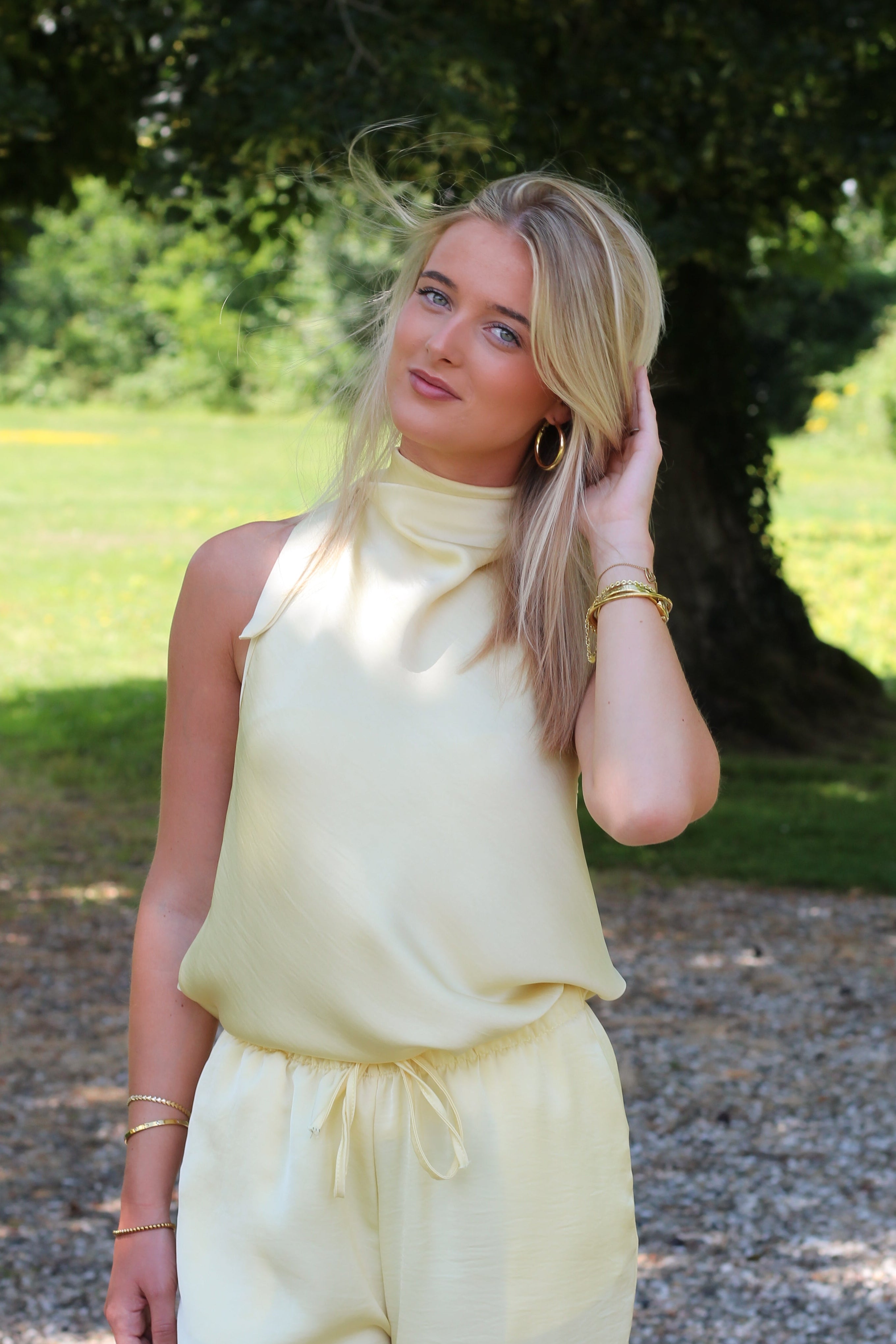 Nina Top Yellow