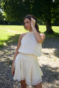 Mia Dress Beige